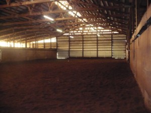 Our arena WIth new FOOTING Yay